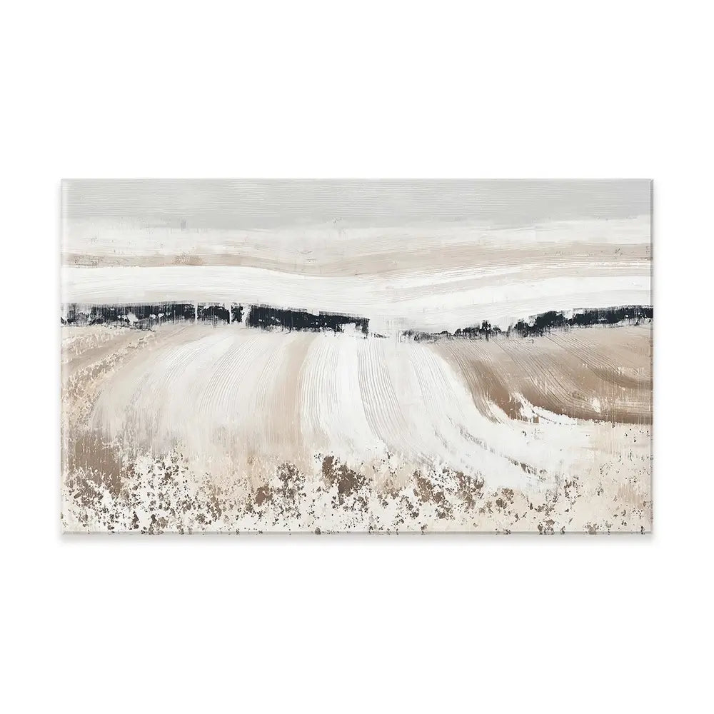 Dark Hill Horizon Field Canvas Print Dark Hill Horizon Field Canvas Print wall art product Chromatic Storm Studio
