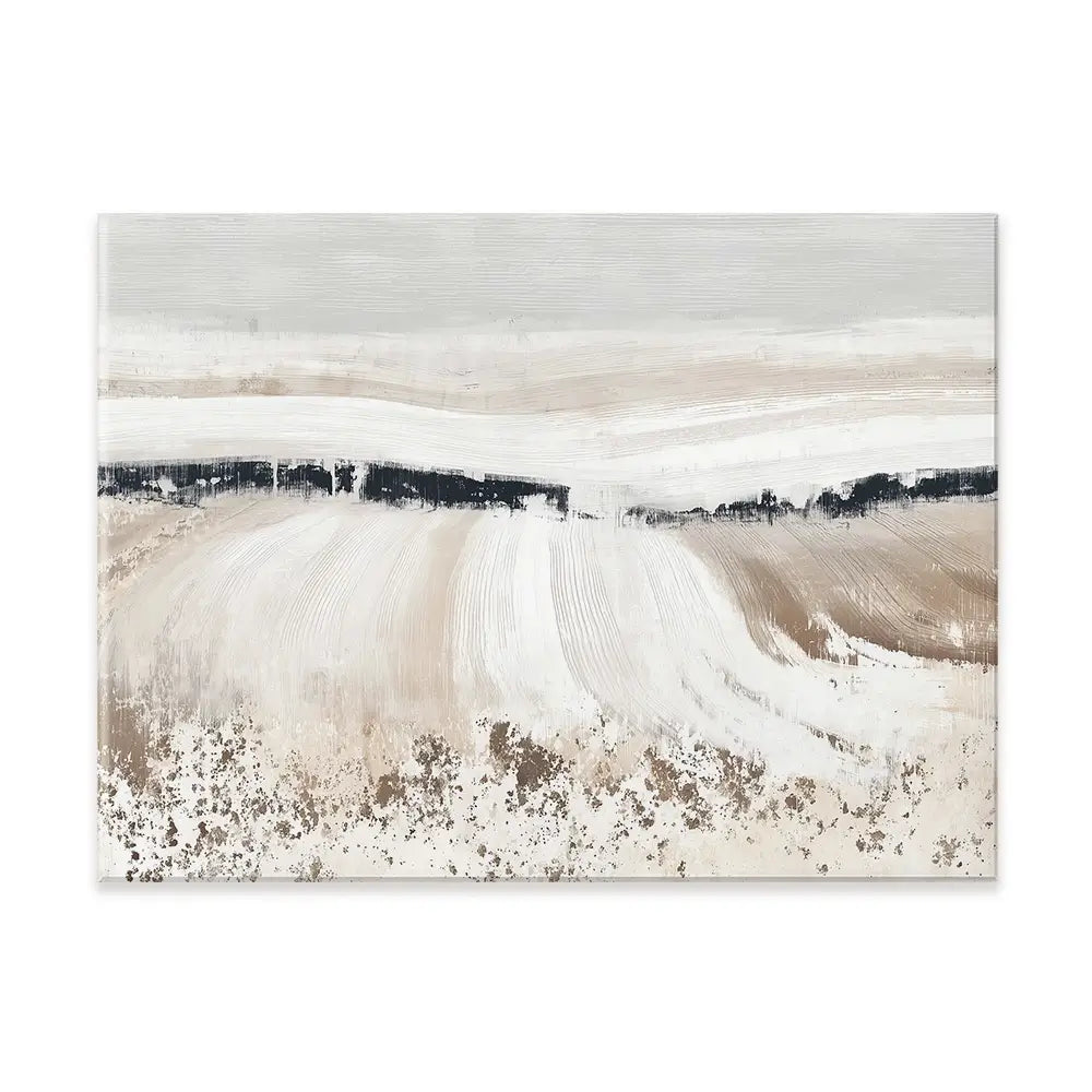 Dark Hill Horizon Field Canvas Print Dark Hill Horizon Field Canvas Print wall art product Chromatic Storm Studio