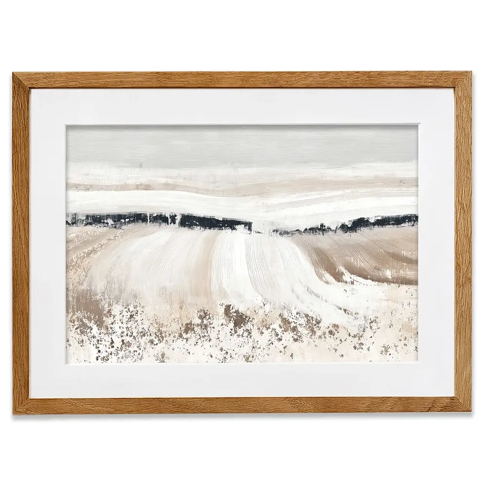 Dark Hill Horizon Field Framed Art Print Dark Hill Horizon Field Framed Art Print wall art product Chromatic Storm Studio
