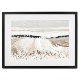 Dark Hill Horizon Field Framed Art Print Dark Hill Horizon Field Framed Art Print wall art product Chromatic Storm Studio
