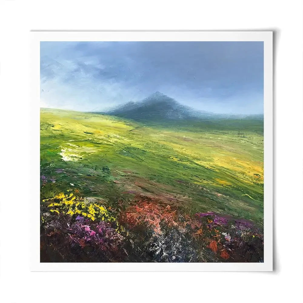 Dartmoor Walk Square Art Print Dartmoor Walk Square Art Print wall art product Laure Bury