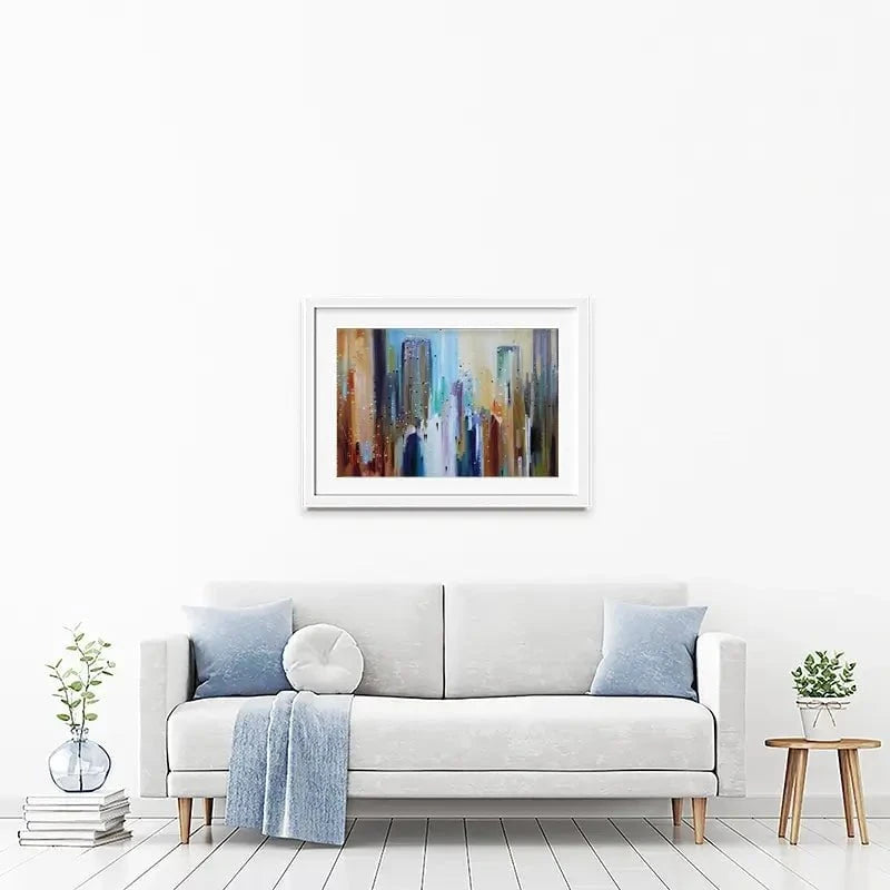Day Off Framed Art Print Day Off Framed Art Print wall art product Ekaterina Ermilkina