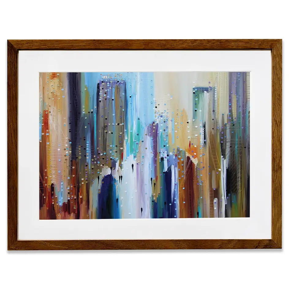 Day Off Framed Art Print Day Off Framed Art Print wall art product Ekaterina Ermilkina