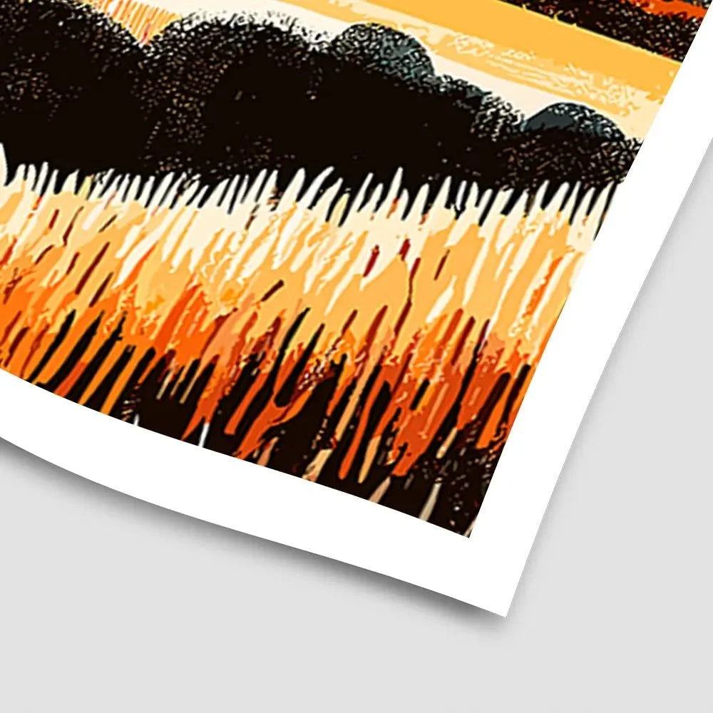 Days End Art Print Days End Art Print wall art product P & M Print Gallery