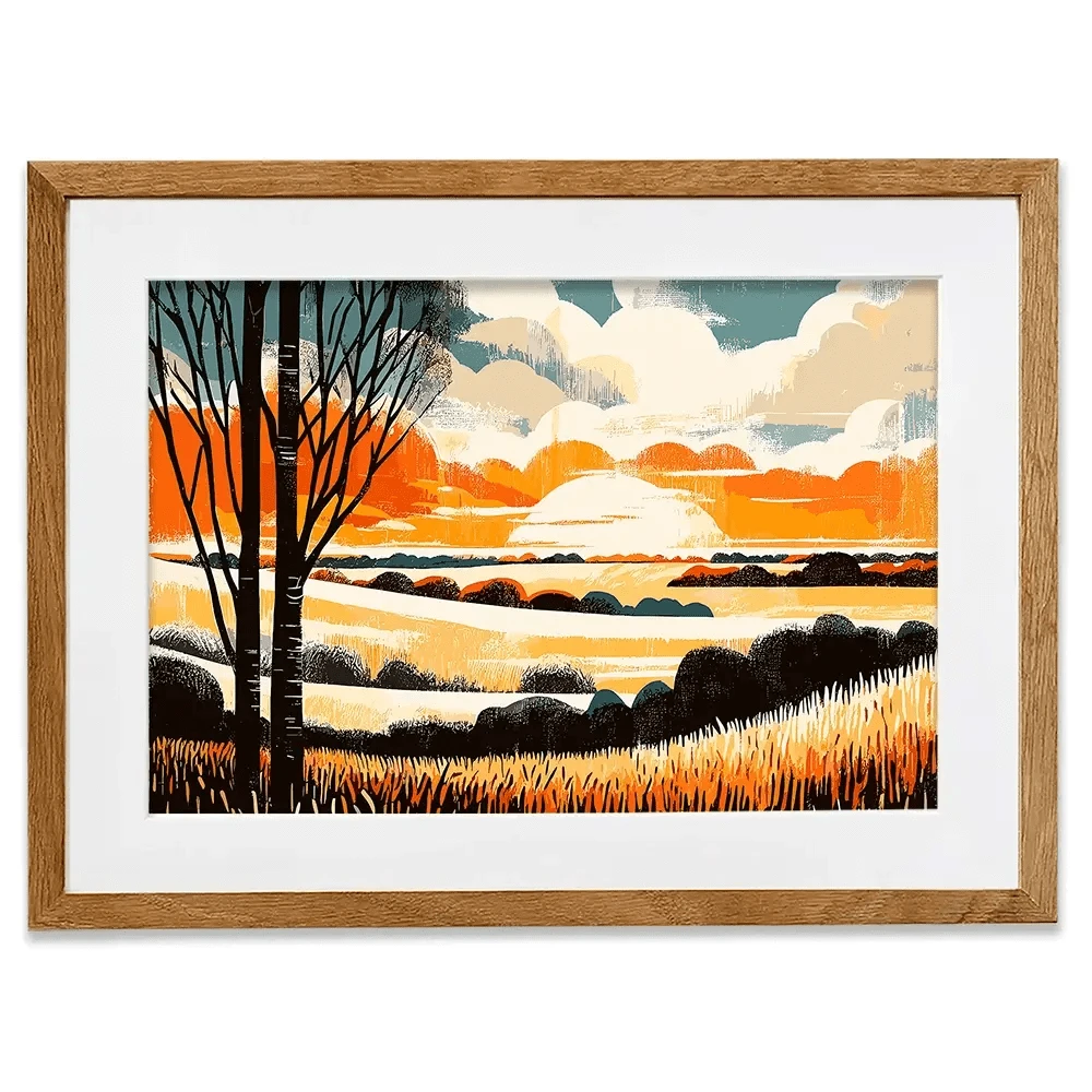 Days End Framed Art Print Days End Framed Art Print wall art product P & M Print Gallery