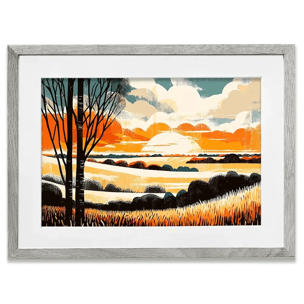 Days End Framed Art Print Days End Framed Art Print wall art product P & M Print Gallery