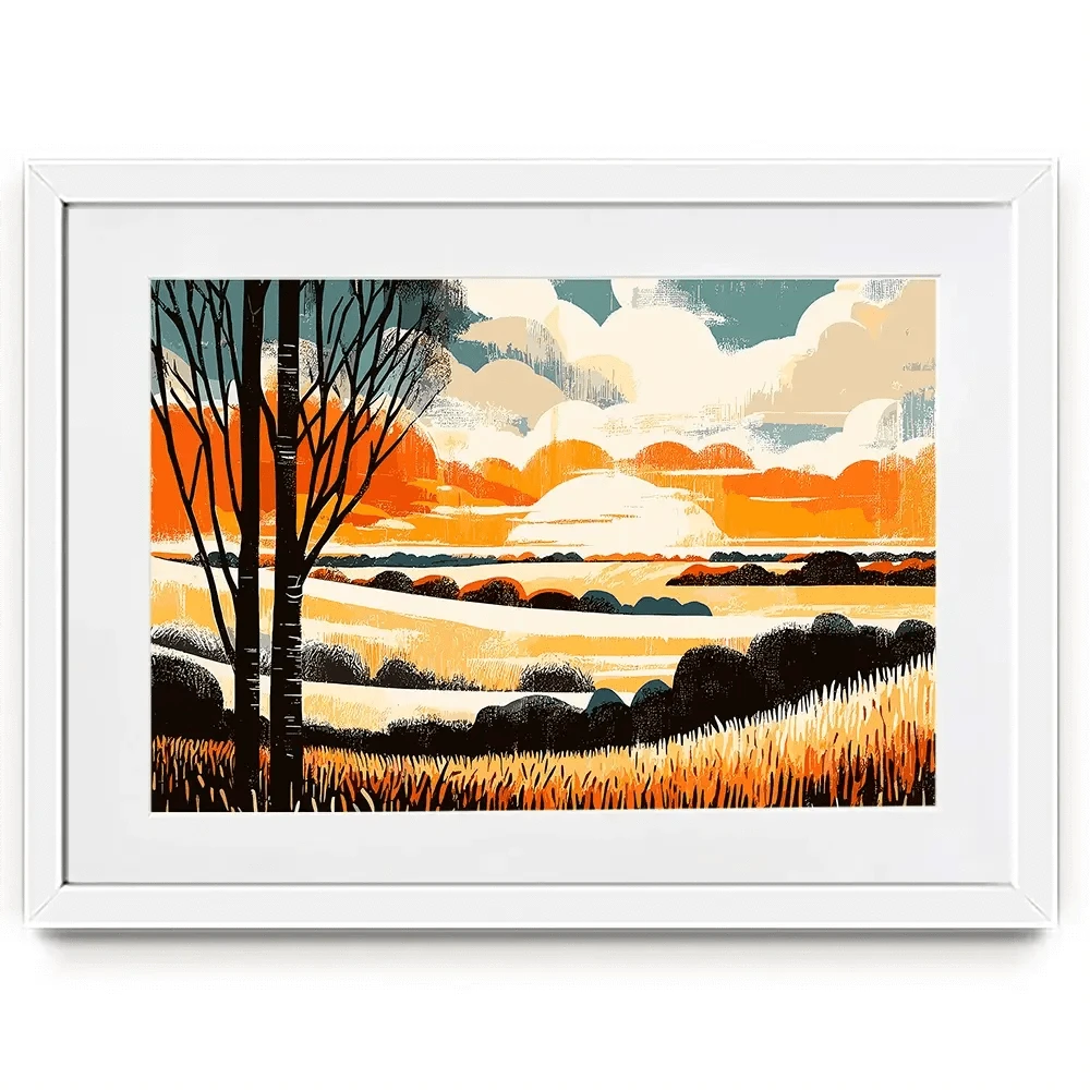 Days End Framed Art Print Days End Framed Art Print wall art product P & M Print Gallery