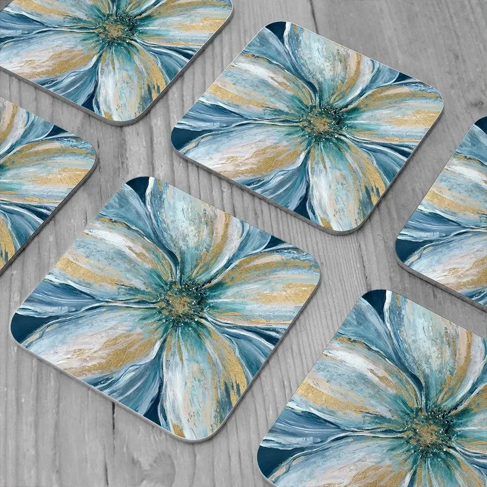 Dazzling Bloom 2 Coaster Set Dazzling Bloom 2 Coaster Set wall art product Carol Robinson