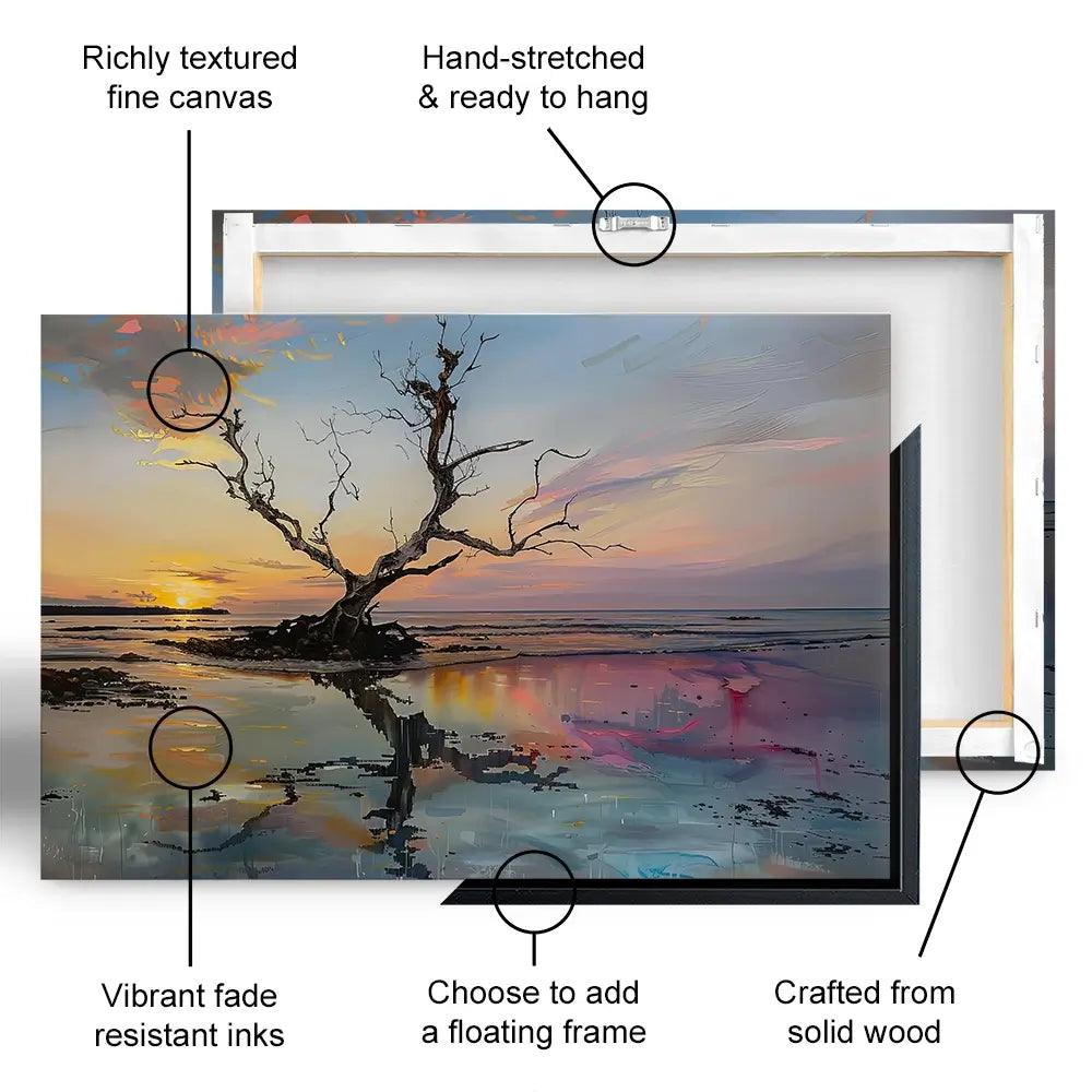 Dead Wood Dawn Canvas Print Dead Wood Dawn Canvas Print wall art product David Alexander Elder