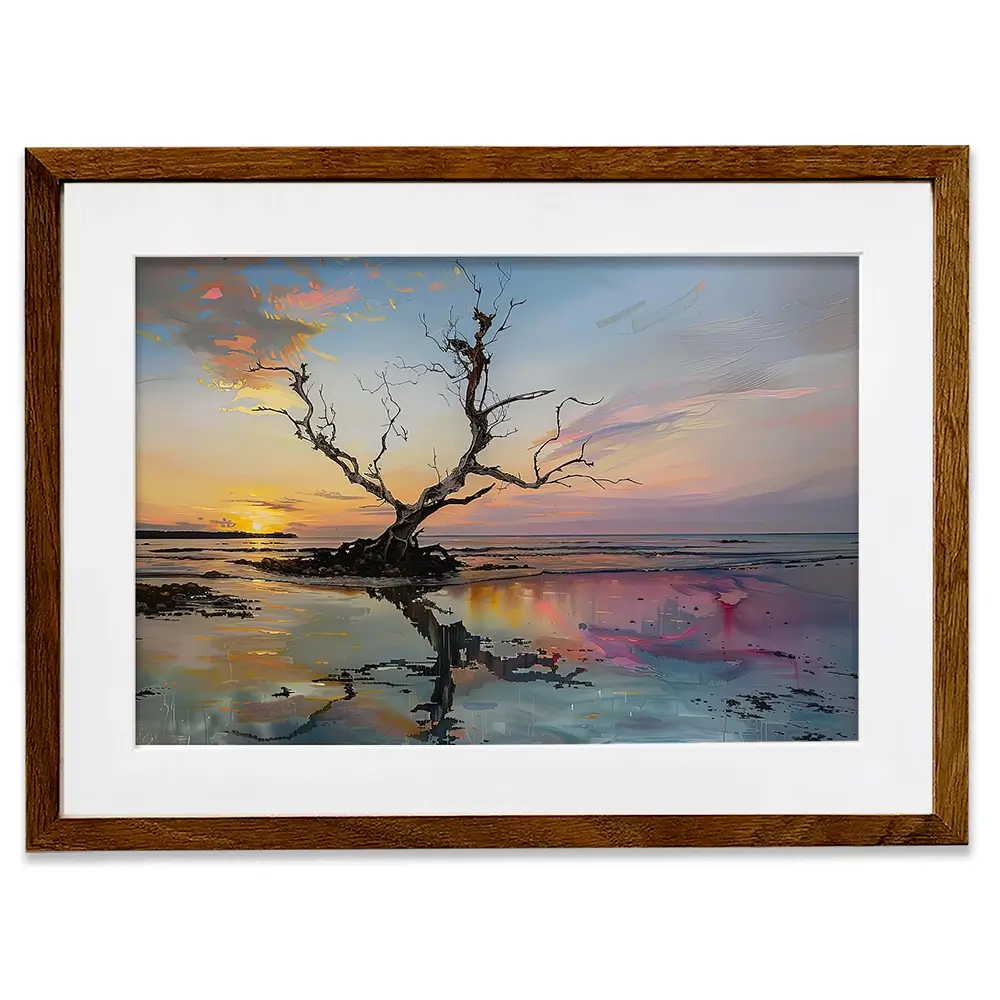Dead Wood Dawn Framed Art Print Dead Wood Dawn Framed Art Print wall art product David Alexander Elder