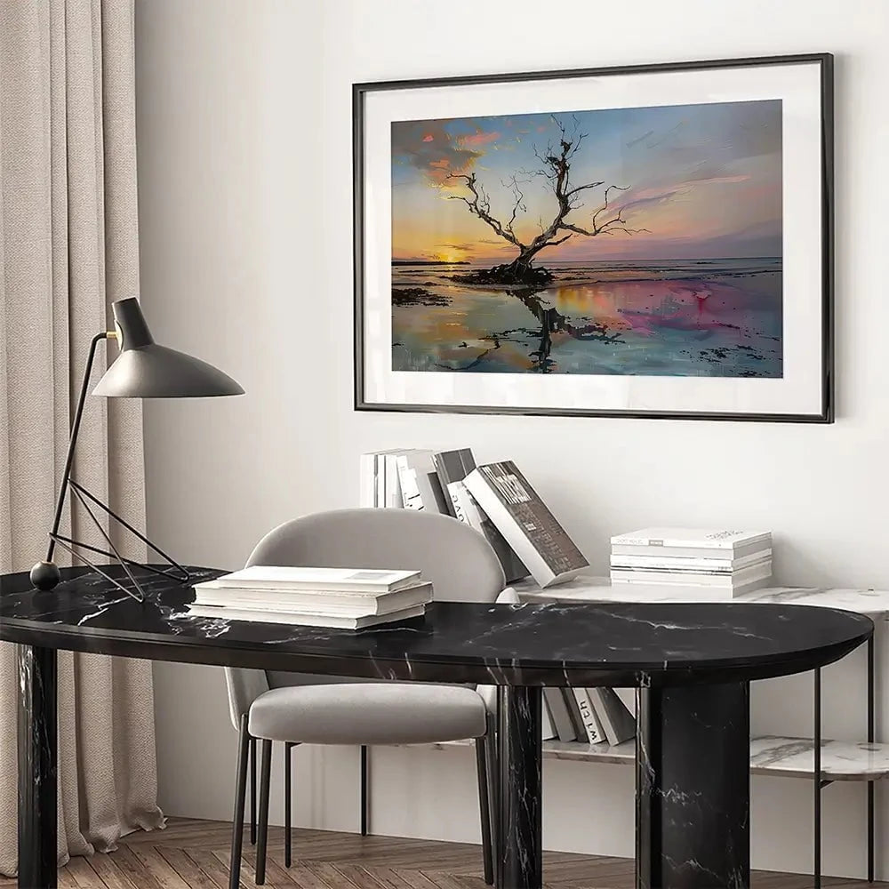 Dead Wood Dawn Framed Art Print Dead Wood Dawn Framed Art Print wall art product David Alexander Elder