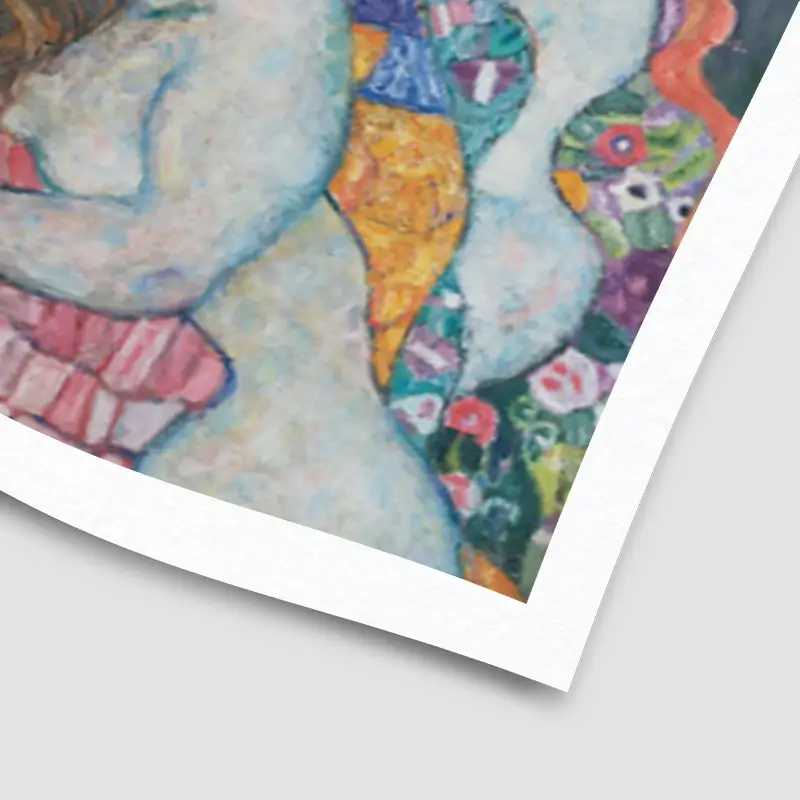 Death And Life Art Print Death And Life Art Print wall art product Gustav Klimt
