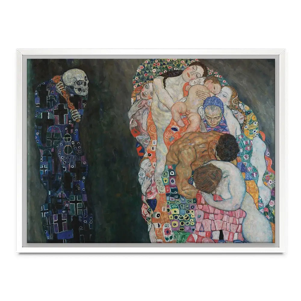 Death And Life Canvas Print Death And Life Canvas Print wall art product Gustav Klimt