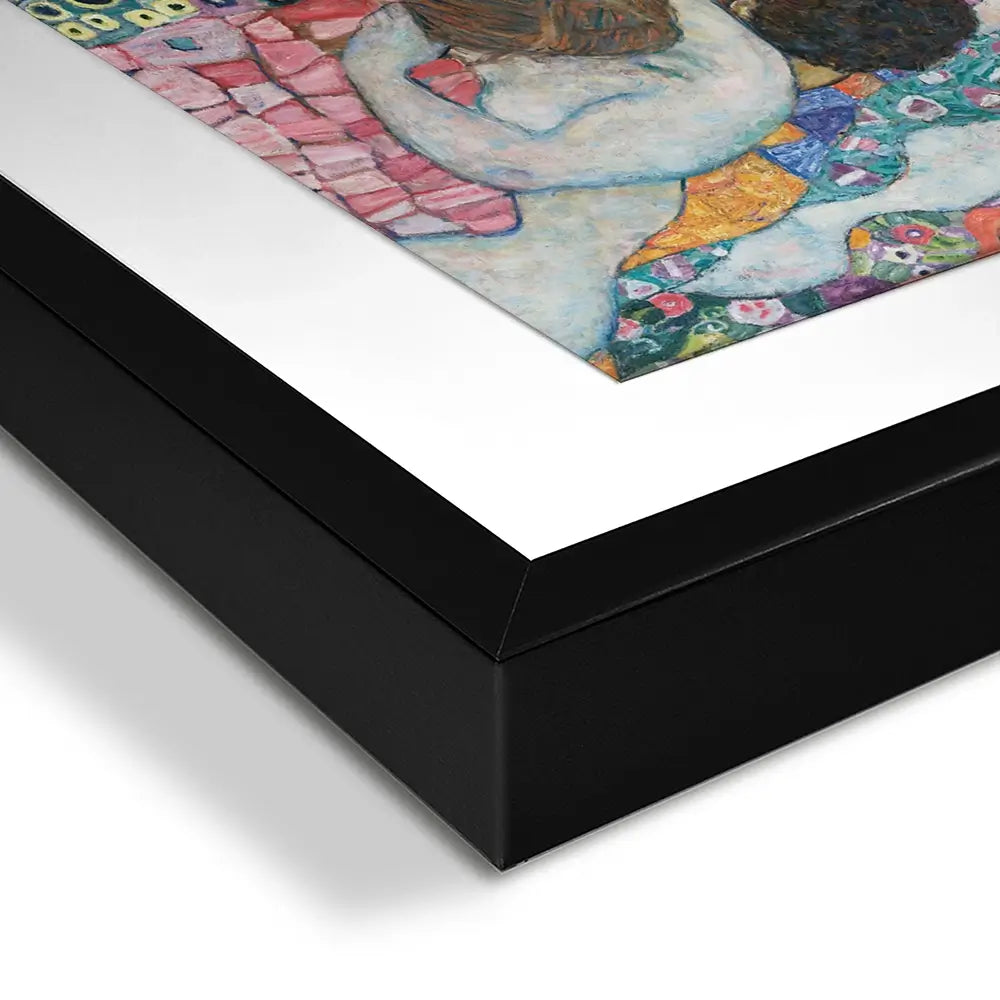 Death And Life Framed Art Print Death And Life Framed Art Print wall art product Gustav Klimt