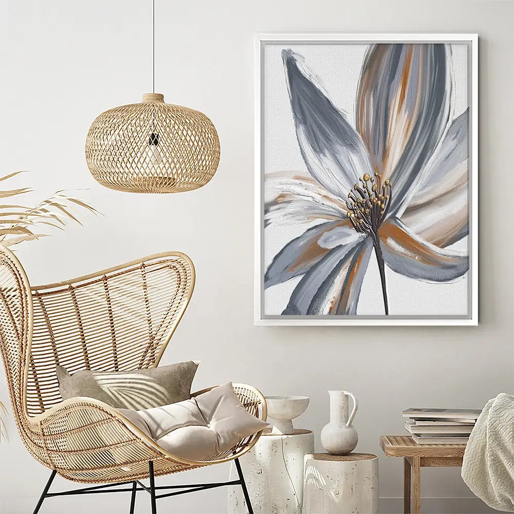 Decorative Flower Canvas Print Decorative Flower Canvas Print wall art product Muzi pear studio / Shutterstock