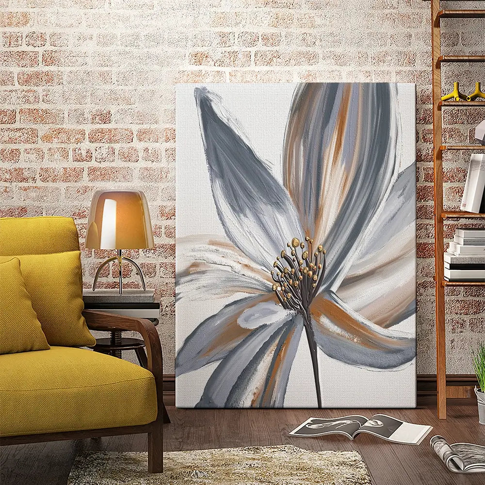 Decorative Flower Canvas Print Decorative Flower Canvas Print wall art product Muzi pear studio / Shutterstock