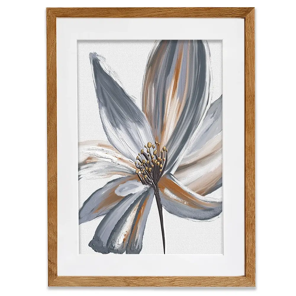 Decorative Flower Framed Art Print Decorative Flower Framed Art Print wall art product Muzi pear studio / Shutterstock