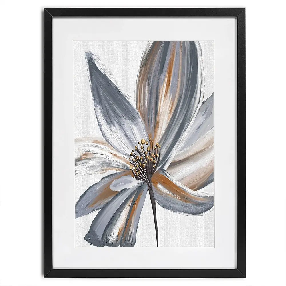 Decorative Flower Framed Art Print Decorative Flower Framed Art Print wall art product Muzi pear studio / Shutterstock