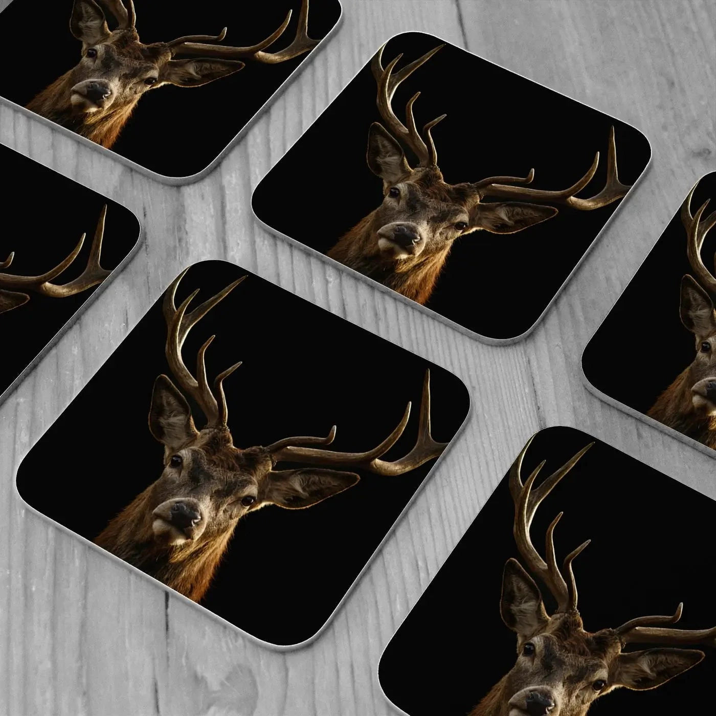 Deer Coaster Set Deer Coaster Set wall art product Brais Seara / Shutterstock