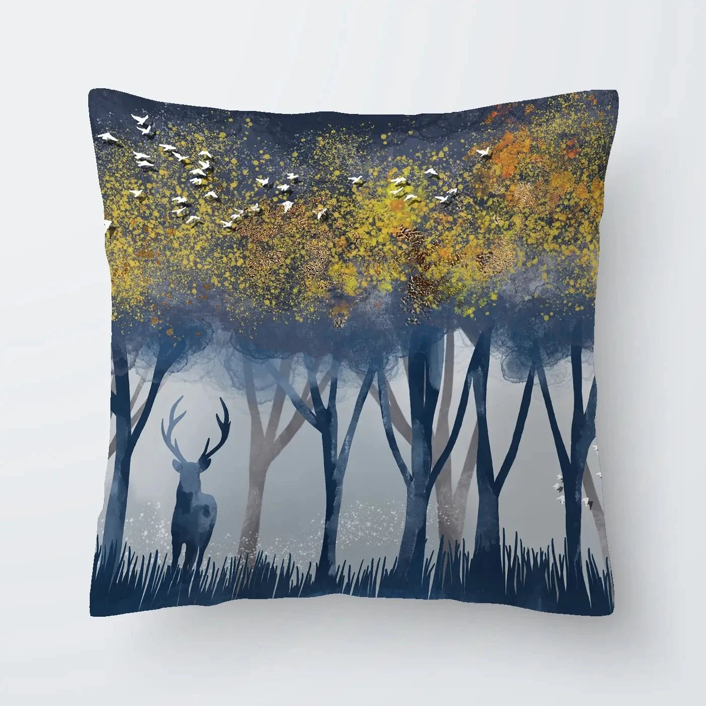 Deer In The Woods Cushion Deer In The Woods Cushion wall art product Independent