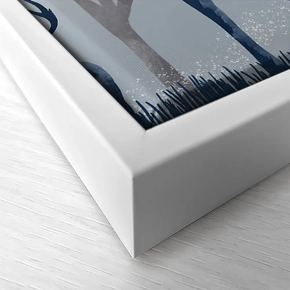 Deer In The Woods Oversized Canvas Print Deer In The Woods Oversized Canvas Print wall art product Art Print Shop