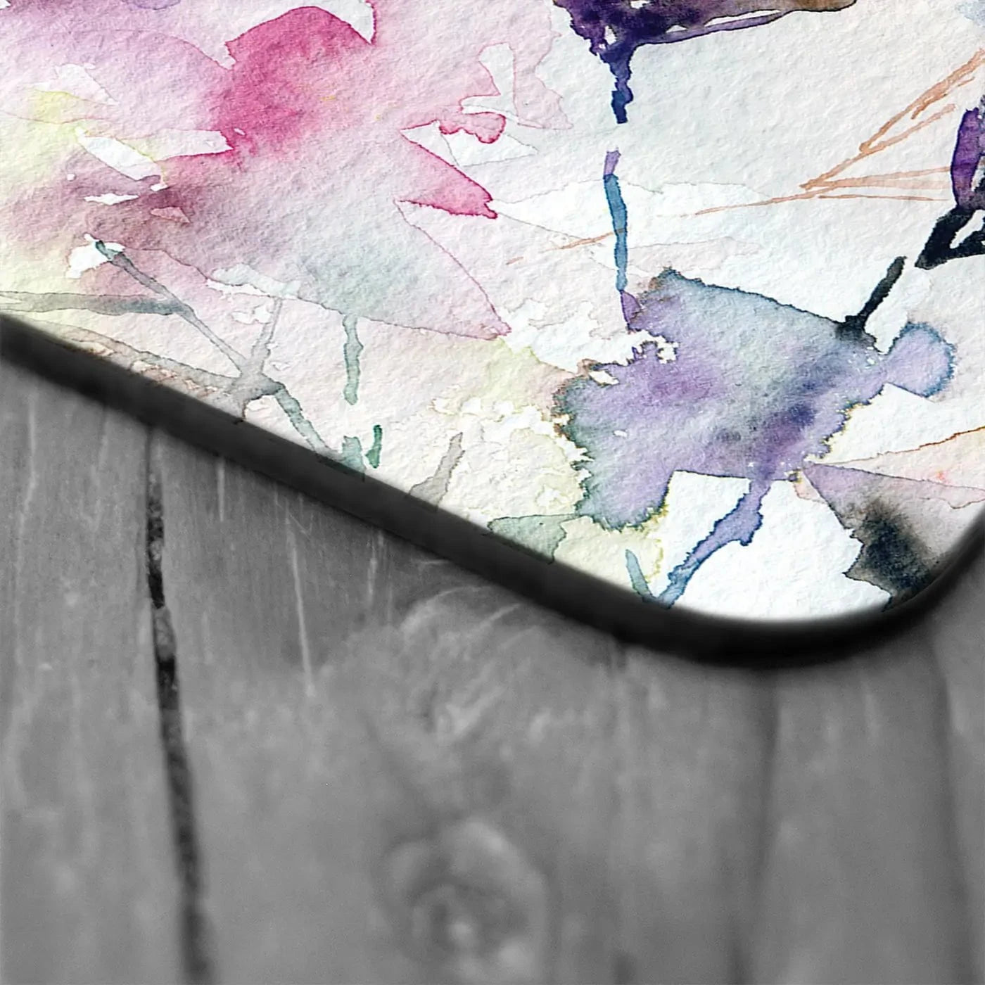 Delicate Floral Watercolour Coaster Set Rainbow Soul Tree Coaster Set | Rainbow Soul Tree Art Coasters wall art product Oaurea / Shutterstock