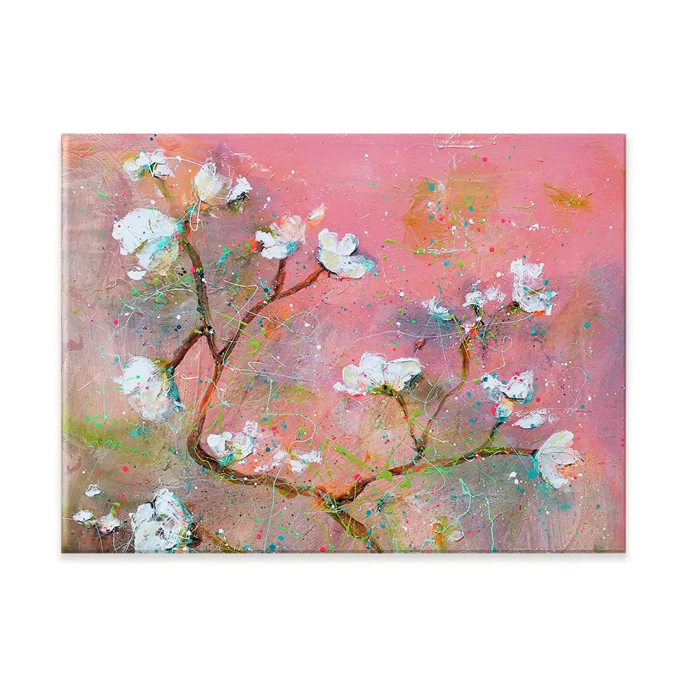 Delicate Pink Blossoms Canvas Print Delicate Pink Blossoms Canvas Print wall art product Studio Paint-Ing