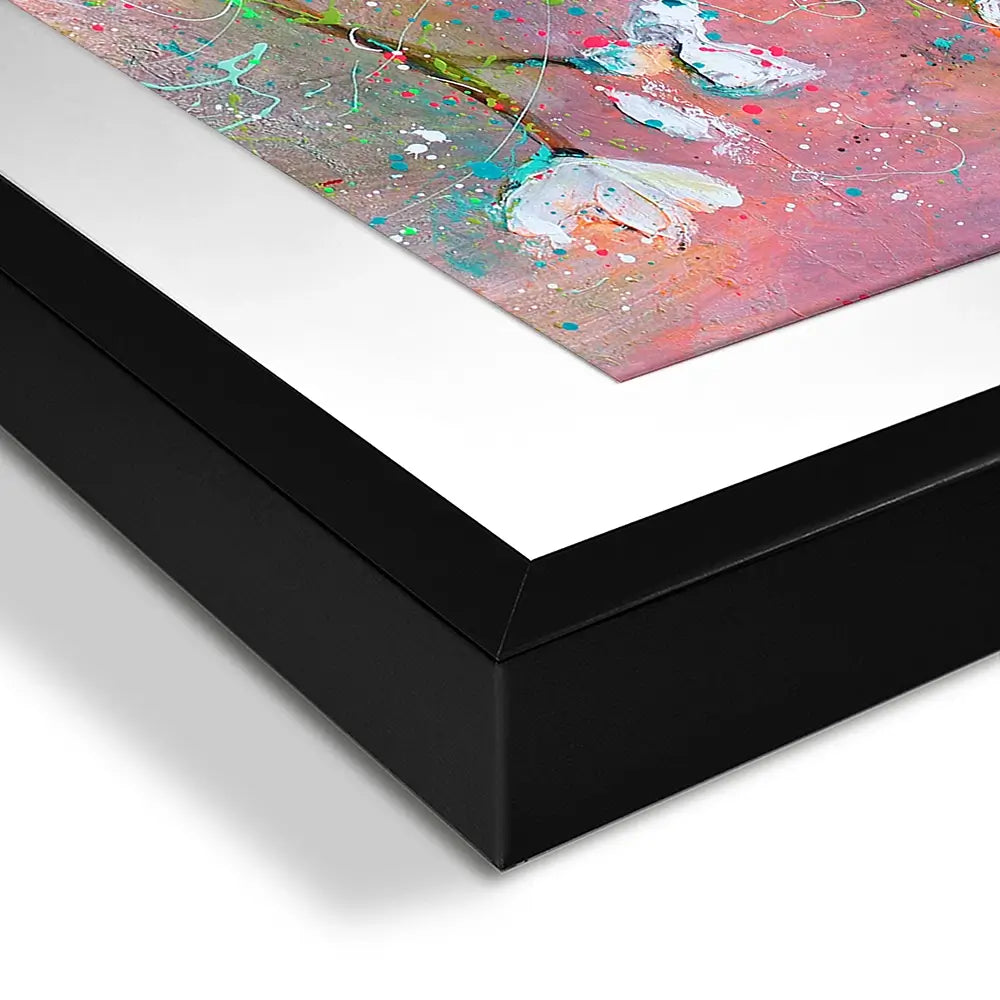 Delicate Pink Blossoms Framed Art Print Delicate Pink Blossoms Framed Art Print wall art product Studio Paint-Ing