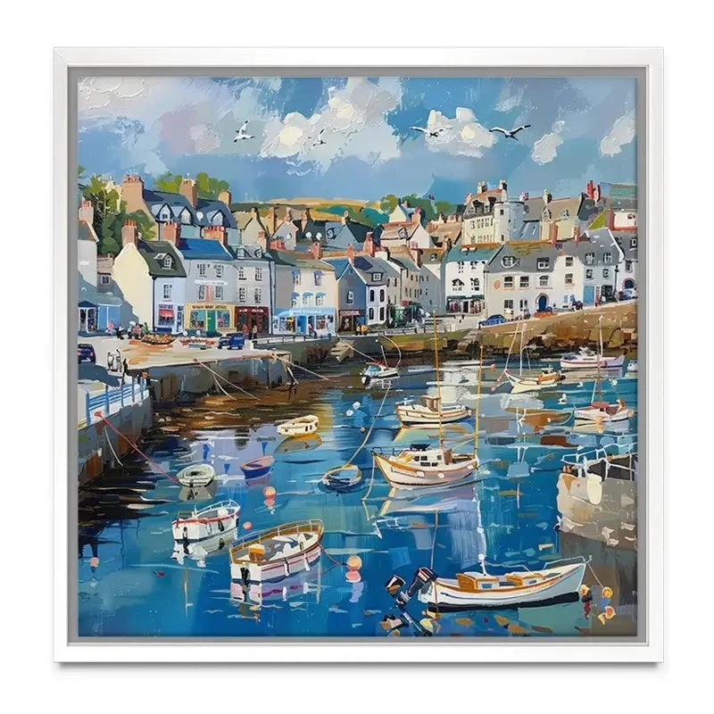 Devon Harbour Canvas Print Devon Harbour Canvas Print wall art product David Alexander Elder