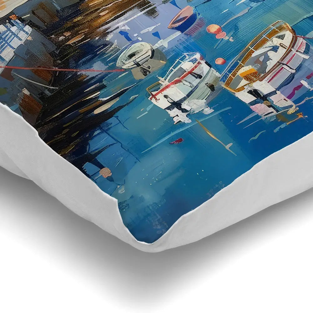 Devon Harbour Cushion Devon Harbour Cushion wall art product David Alexander Elder