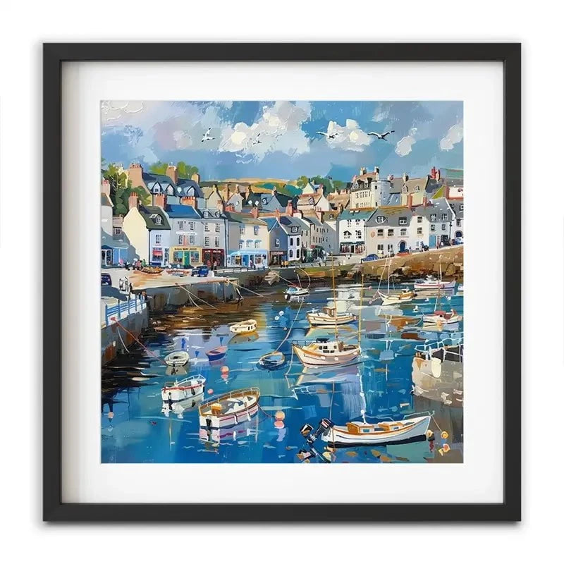 Devon Harbour Framed Art Print Devon Harbour Framed Art Print wall art product David Alexander Elder
