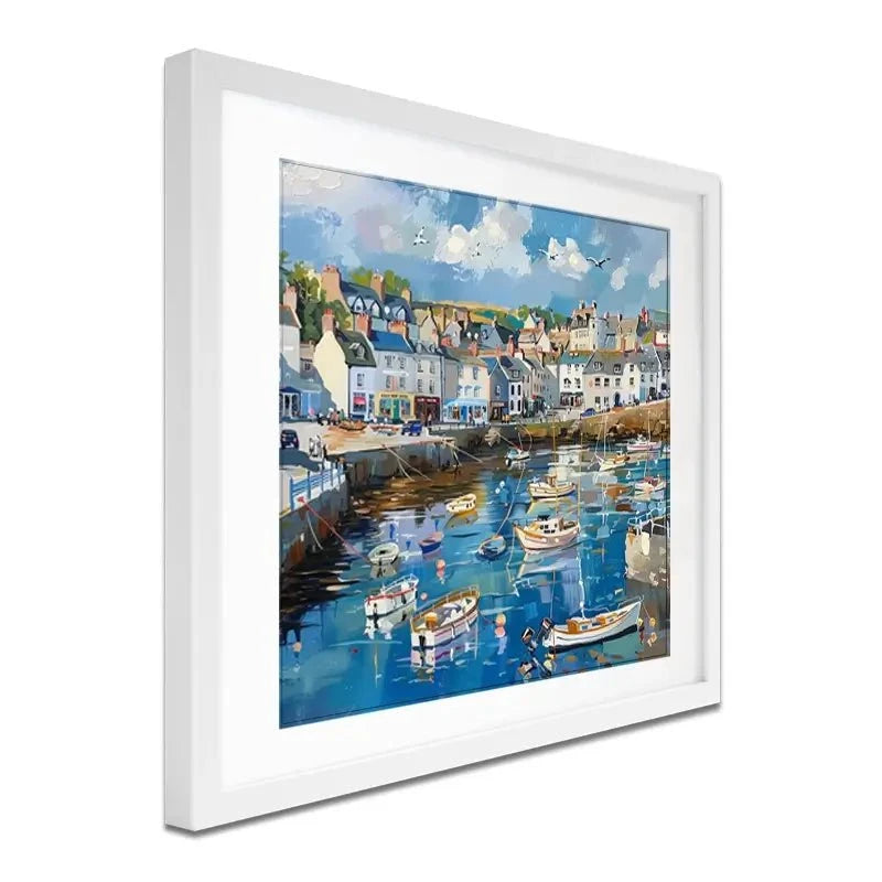 Devon Harbour Framed Art Print Devon Harbour Framed Art Print wall art product David Alexander Elder