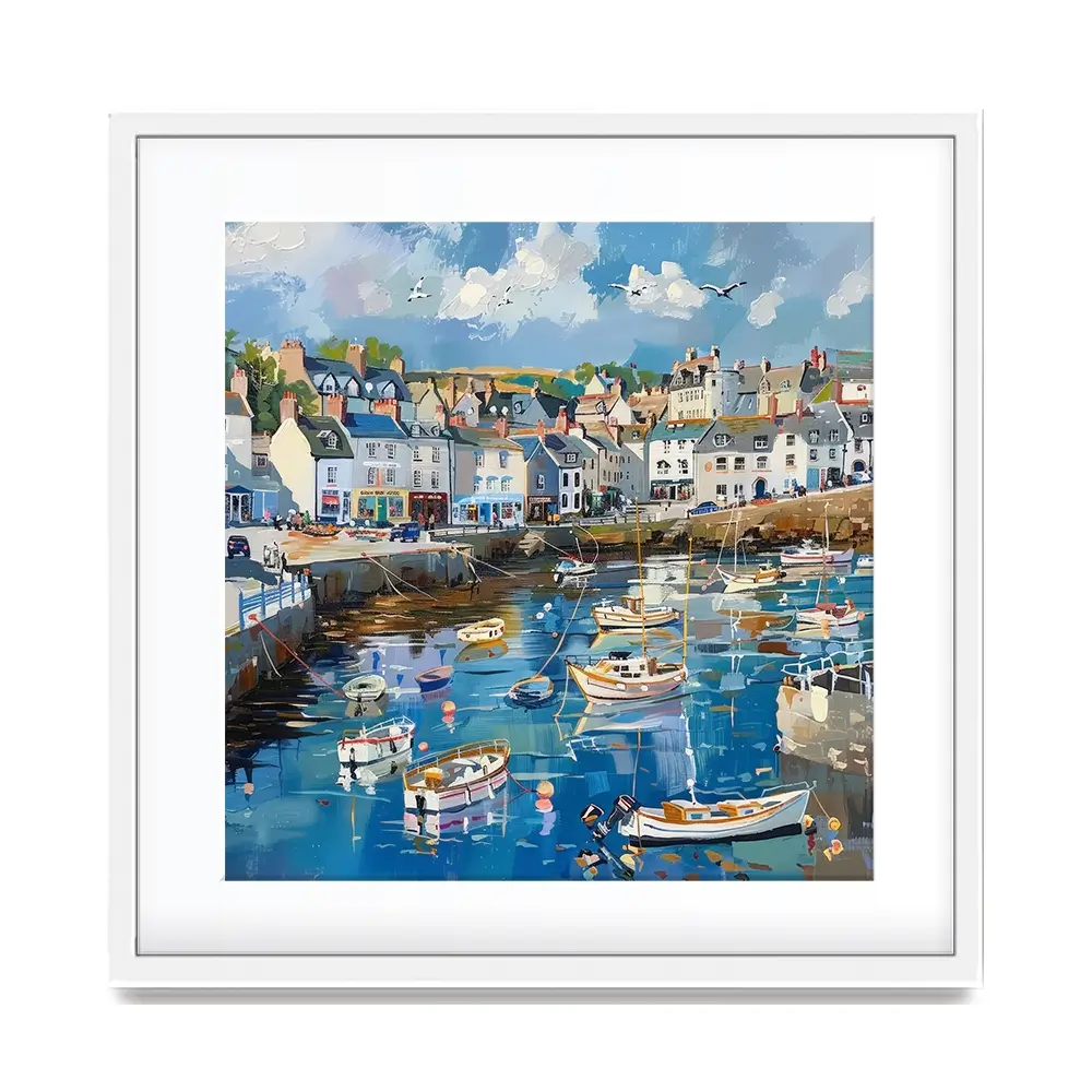 Devon Harbour Framed Art Print Devon Harbour Framed Art Print wall art product David Alexander Elder