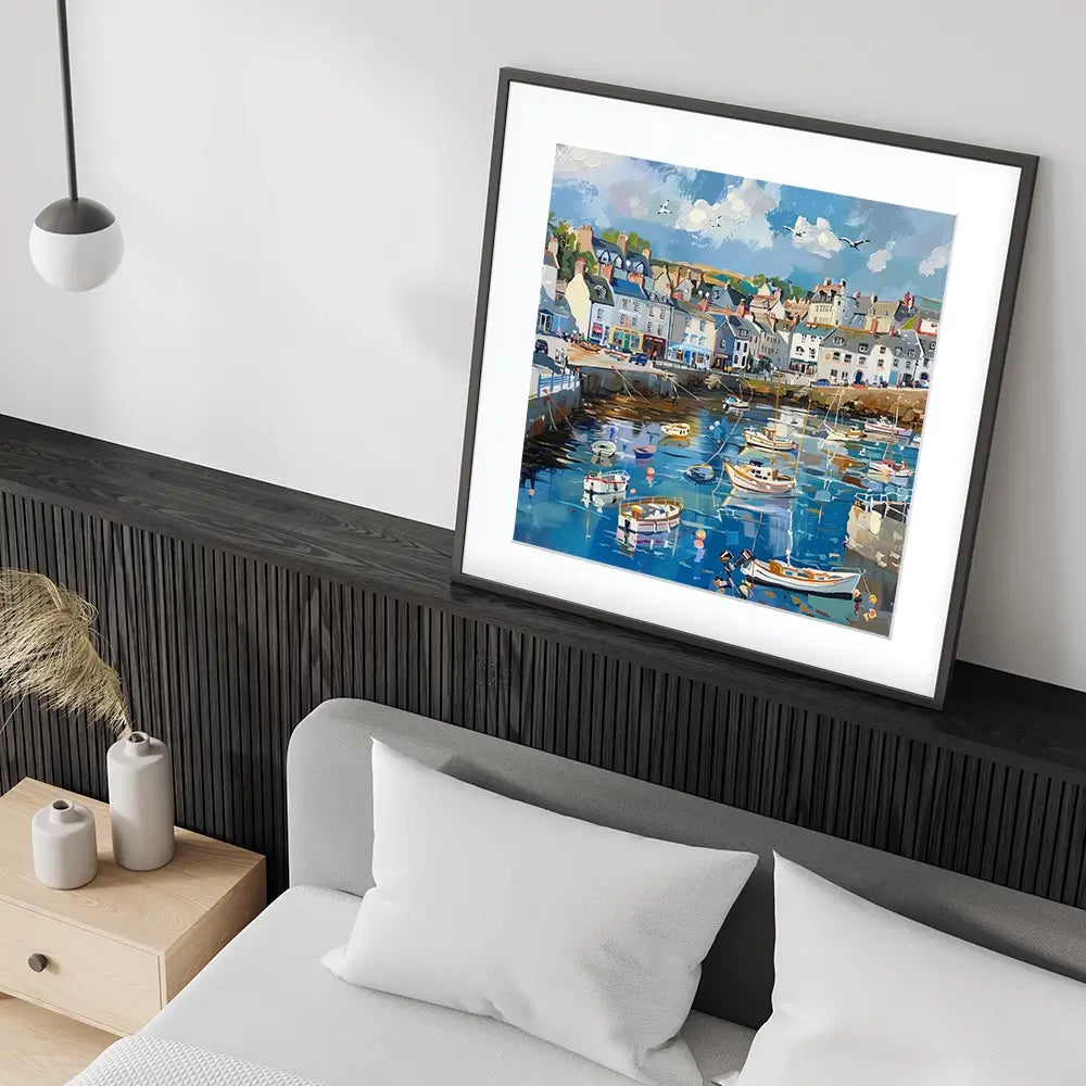Devon Harbour Framed Art Print Devon Harbour Framed Art Print wall art product David Alexander Elder