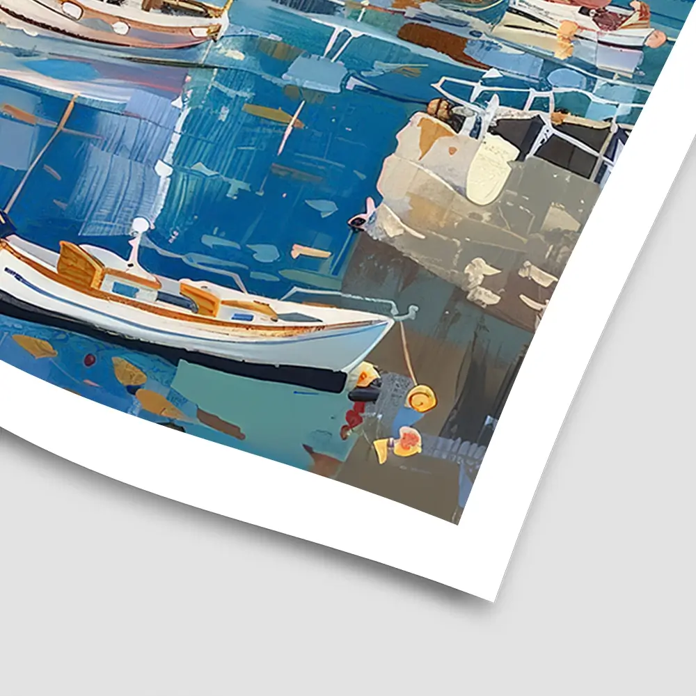 Devon Harbour Square Art Print Devon Harbour Square Art Print wall art product David Alexander Elder