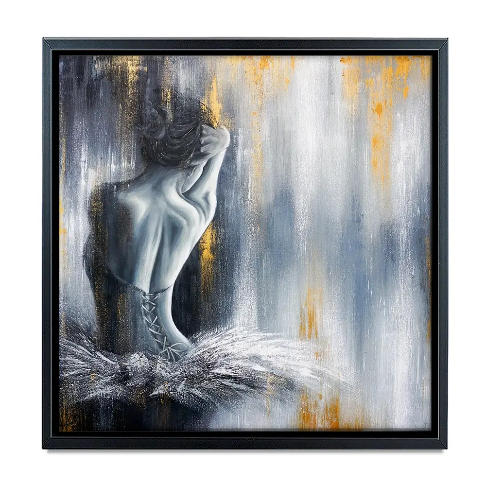Devotion Square Canvas Print Devotion Square Canvas Print wall art product Isabella Karolewicz