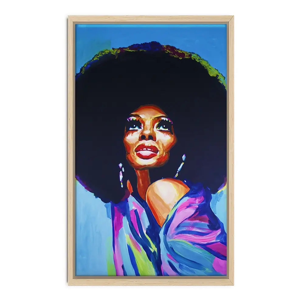 Diana Ross The Boss Canvas Print Diana Ross The Boss Canvas Print wall art product Juliet Stockton