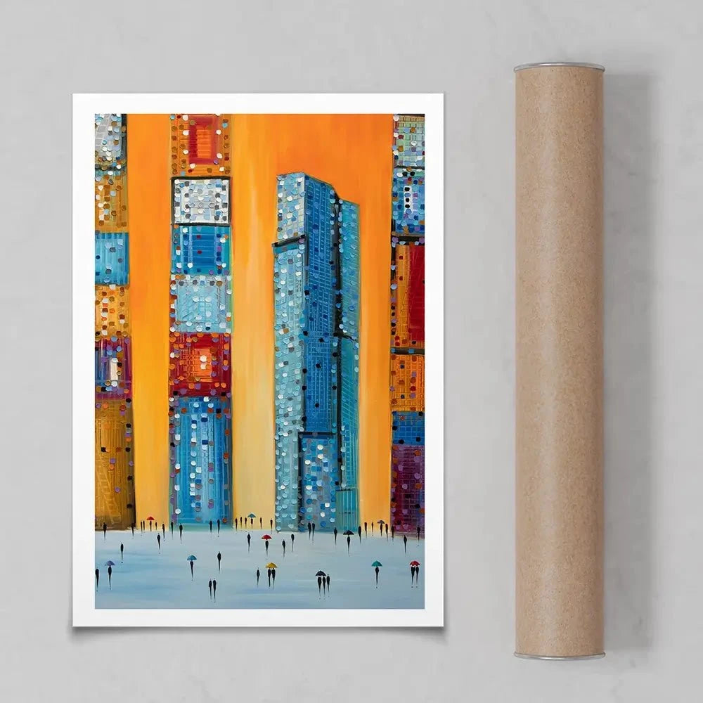 Didn't It Rain Art Print Didn't It Rain Art Print wall art product Ekaterina Ermilkina
