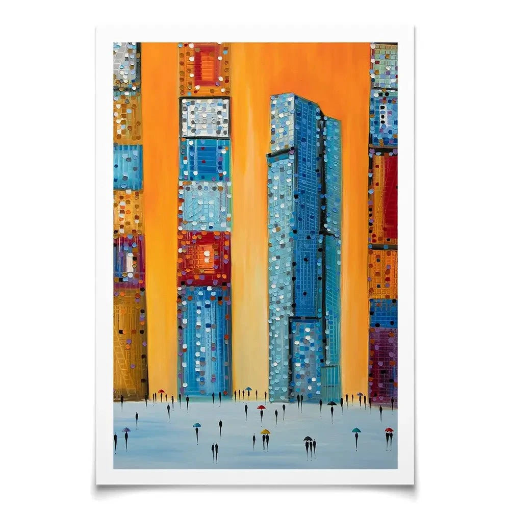Didn't It Rain Art Print Didn't It Rain Art Print wall art product Ekaterina Ermilkina