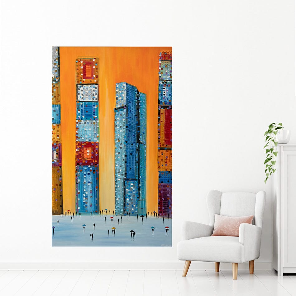 Didn't It Rain Canvas Print wall art product Ekaterina Ermilkina / Independent