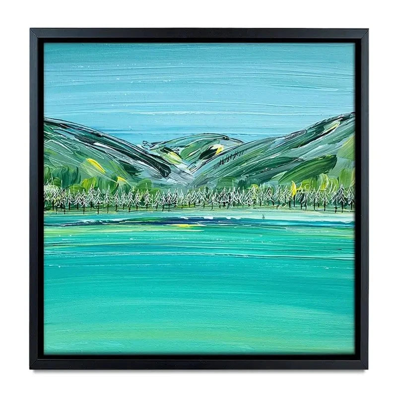 Distant Hills Canvas Print Distant Hills Canvas Print wall art product Charlotte Anna Reed