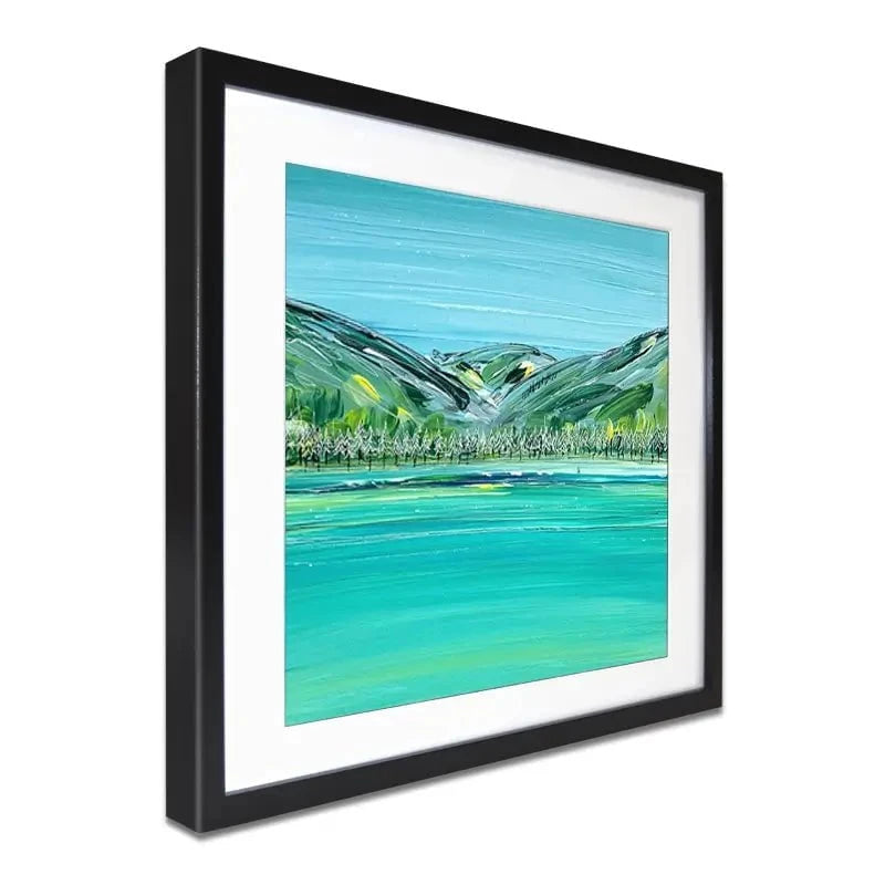 Distant Hills Framed Art Print Distant Hills Framed Art Print wall art product Charlotte Anna Reed