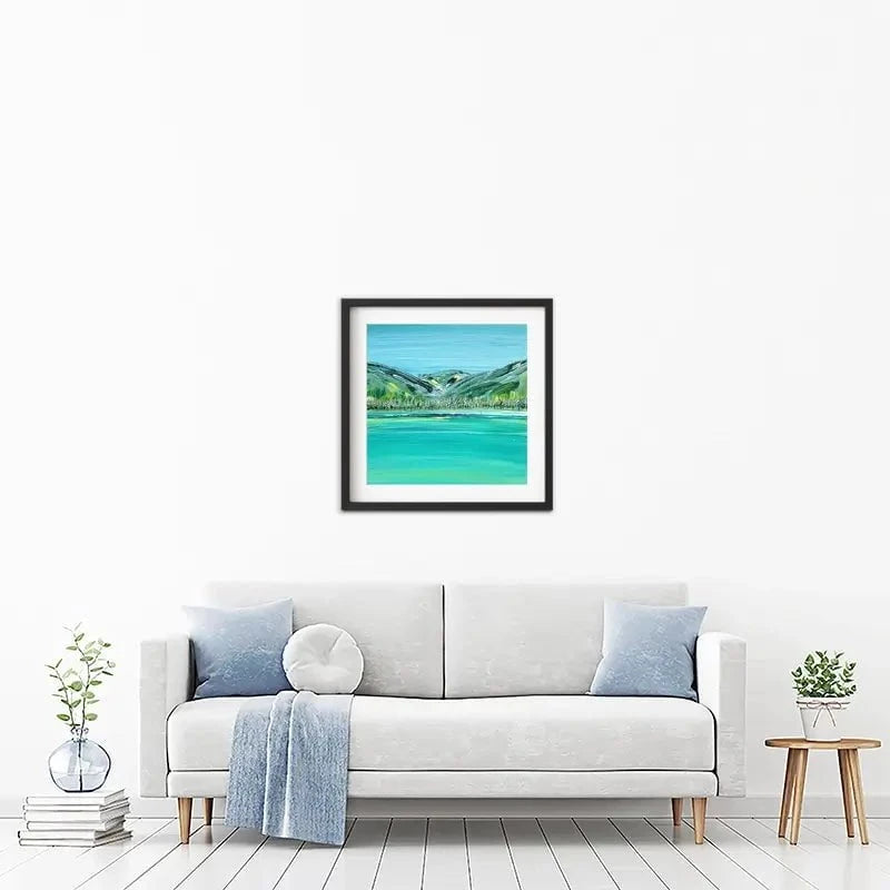 Distant Hills Framed Art Print Distant Hills Framed Art Print wall art product Charlotte Anna Reed