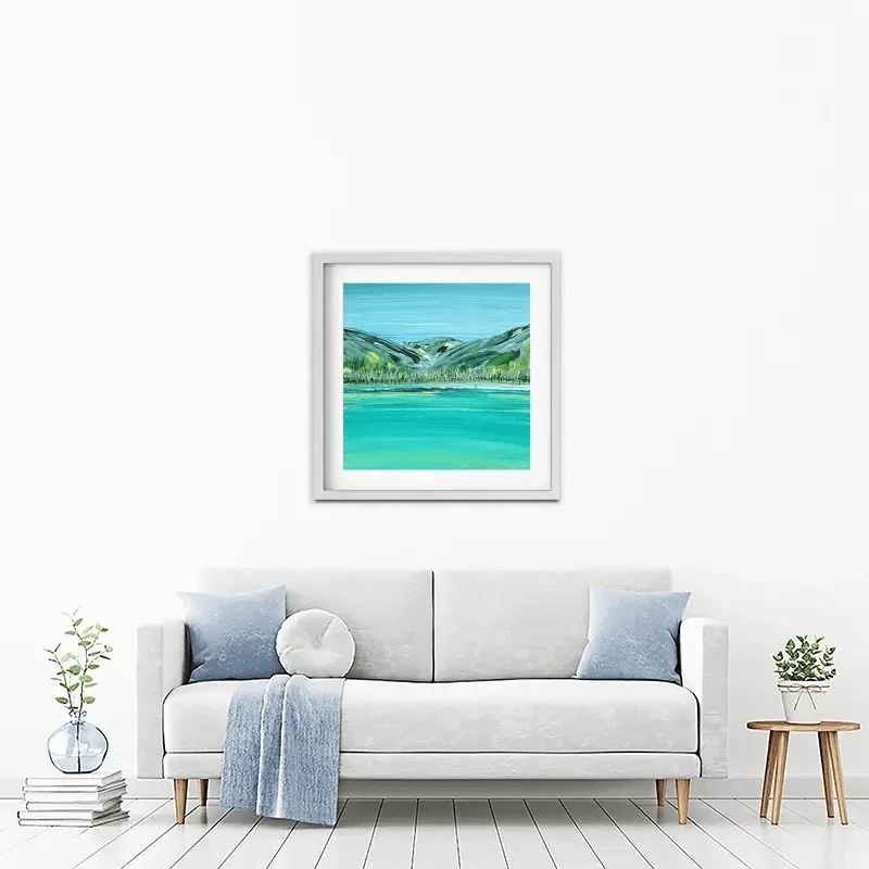 Distant Hills Framed Art Print Distant Hills Framed Art Print wall art product Charlotte Anna Reed