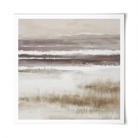 Distant Marsh Horizon Square Art Print Distant Marsh Horizon Square Art Print wall art product Chromatic Storm Studio
