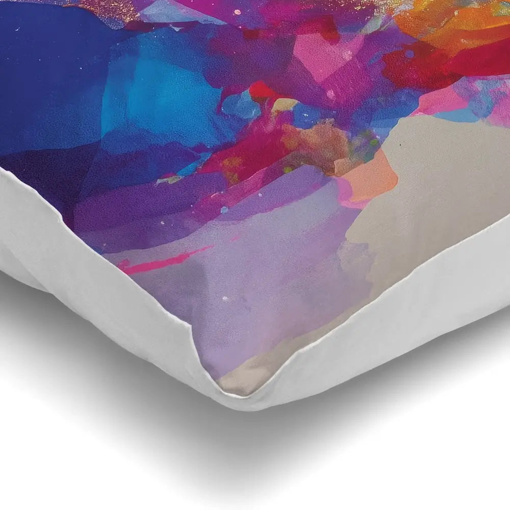 Dog In Full Stride Cushion Dog In Full Stride Cushion wall art product Chromatic Storm Studio