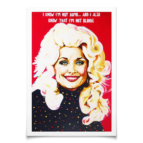 Dolly Parton Queen Of Country Art Print Dolly Parton Queen Of Country Art Print wall art product Juliet Stockton