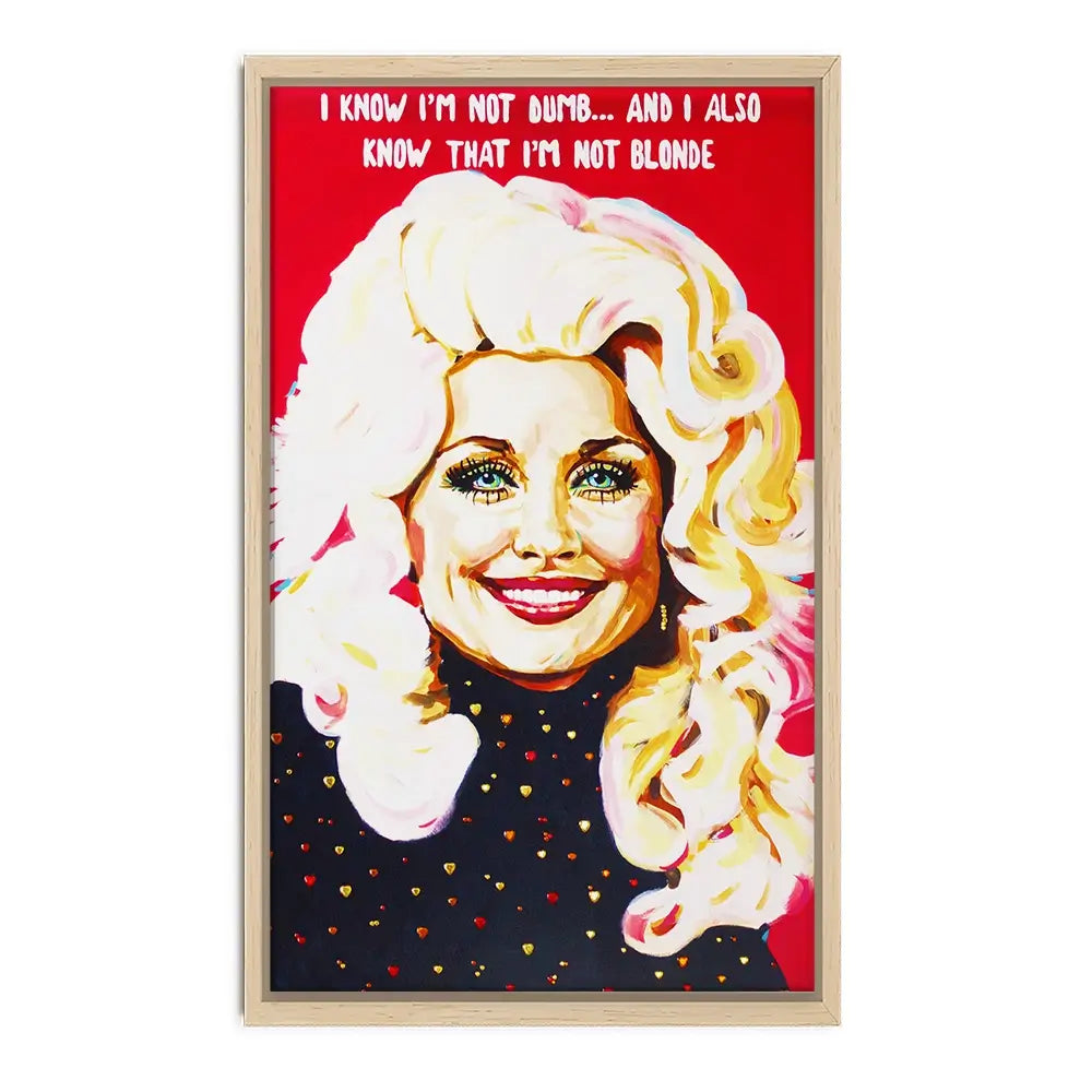 Dolly Parton Queen Of Country Canvas Print Dolly Parton Queen Of Country Canvas Print wall art product Juliet Stockton