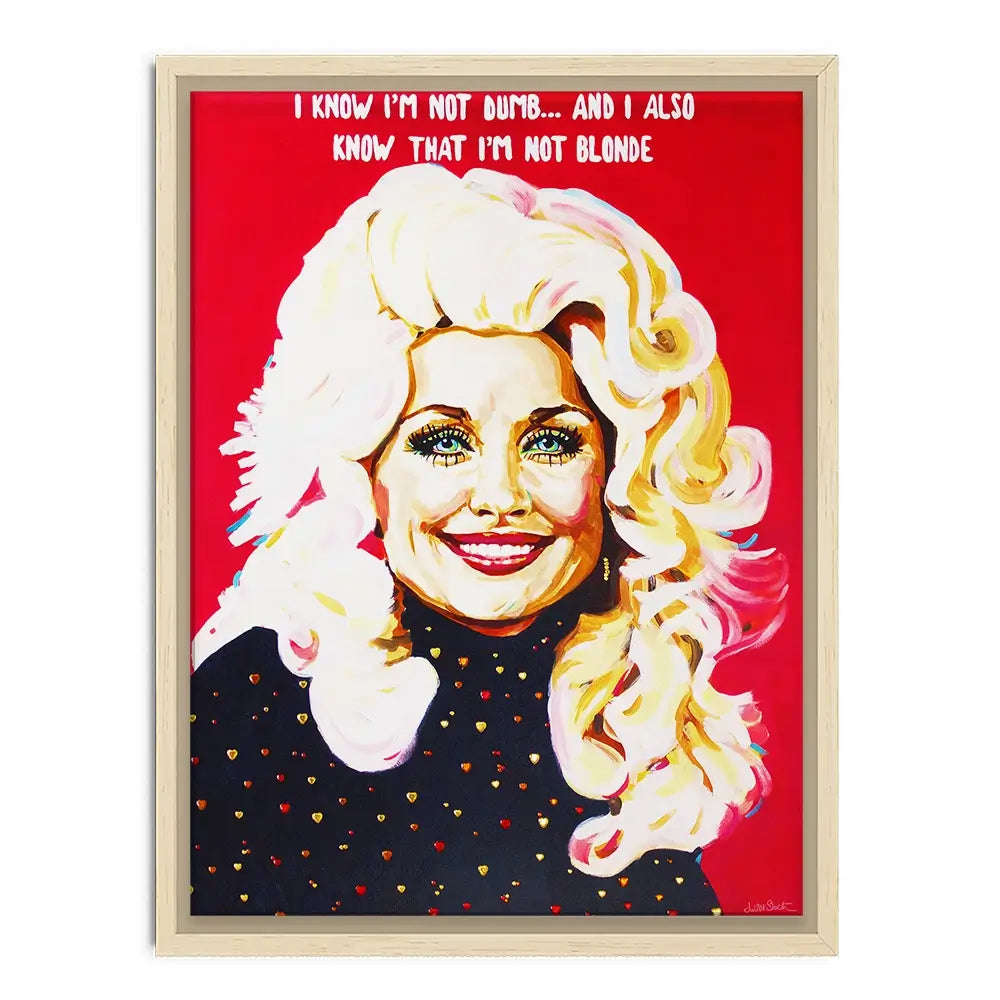 Dolly Parton Queen Of Country Canvas Print Dolly Parton Queen Of Country Canvas Print wall art product Juliet Stockton