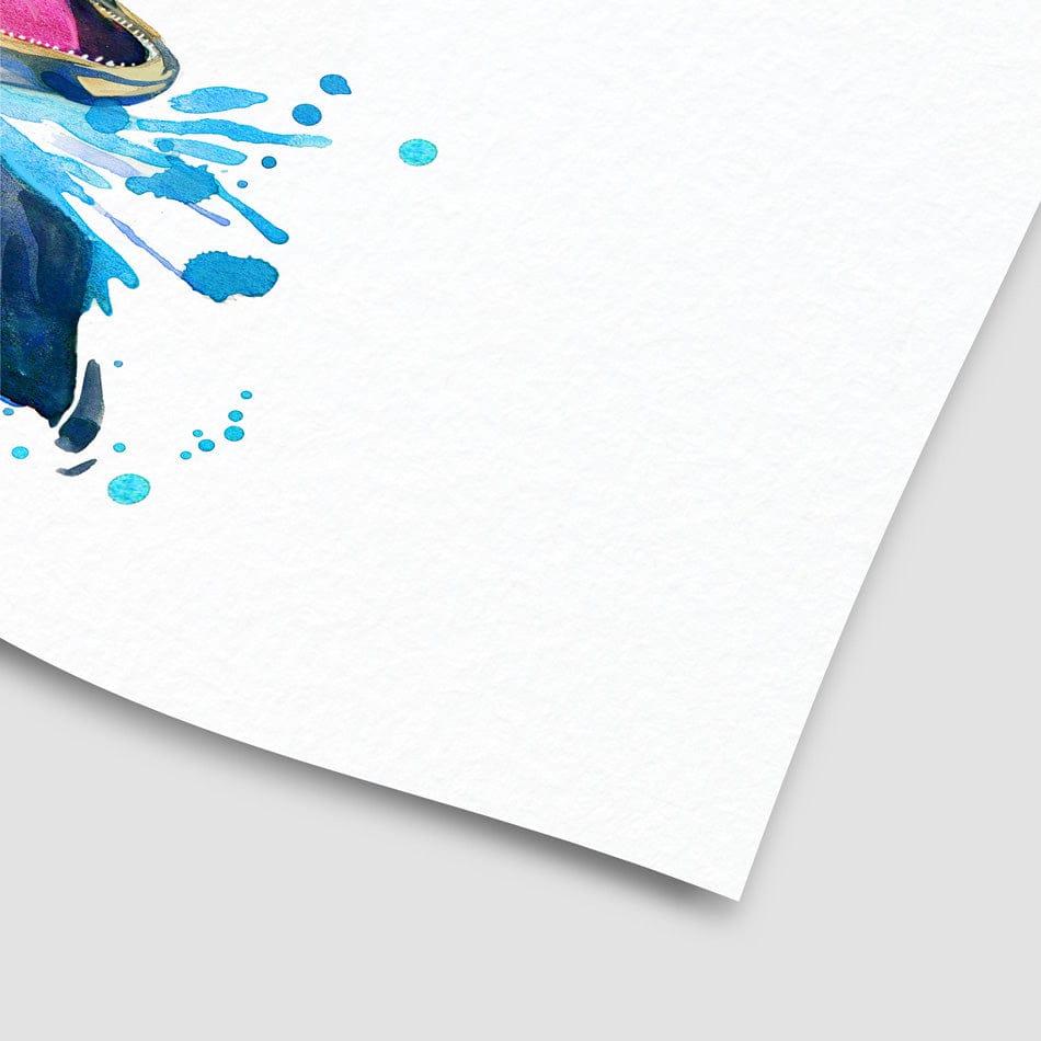 Dolphin Splash Art Print wall art product Faenkova Elena / Shutterstock